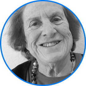 A photo of Joan feynman